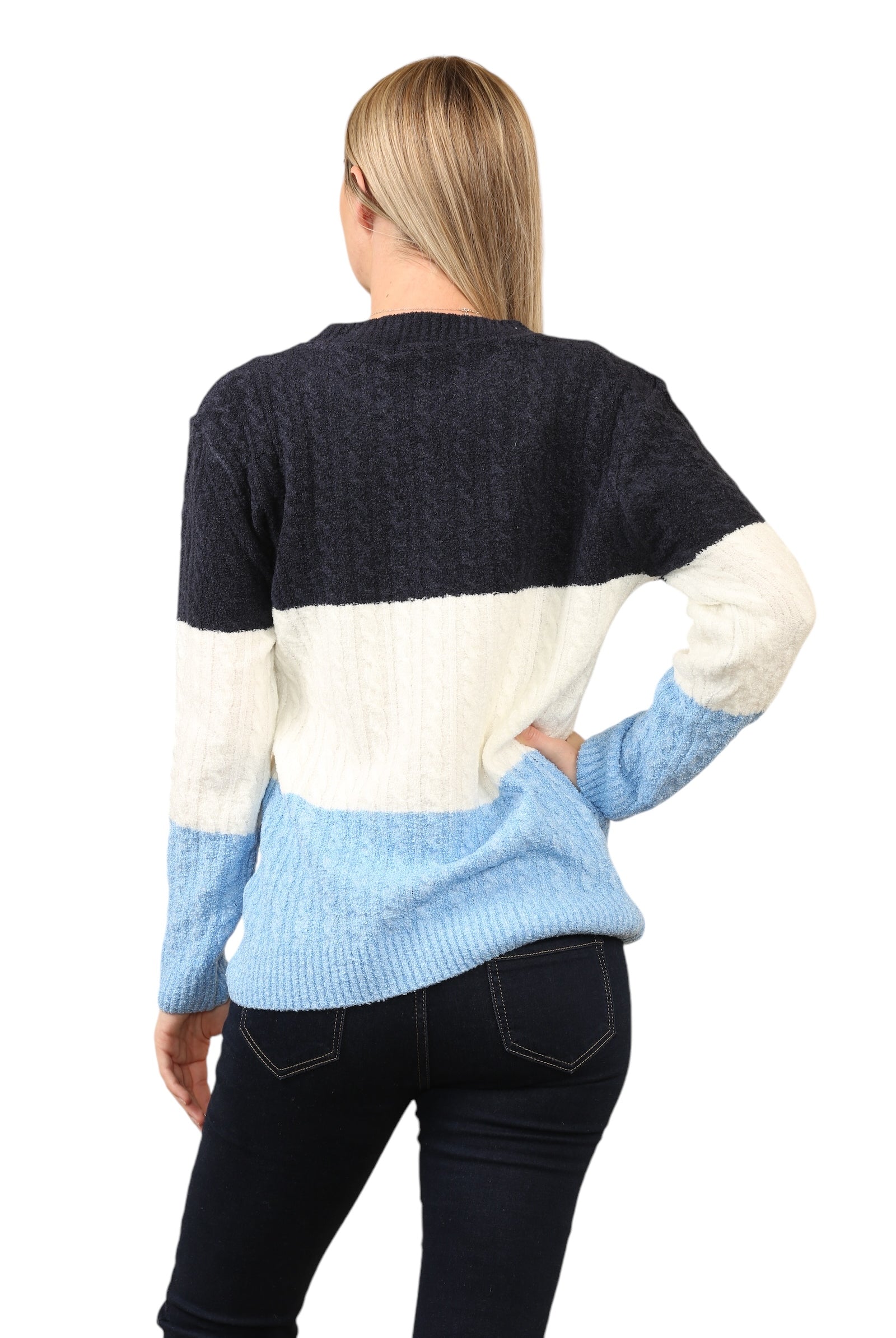 Knitted Jumpers Loose Fit Multi Patterned Jumpers WearAll