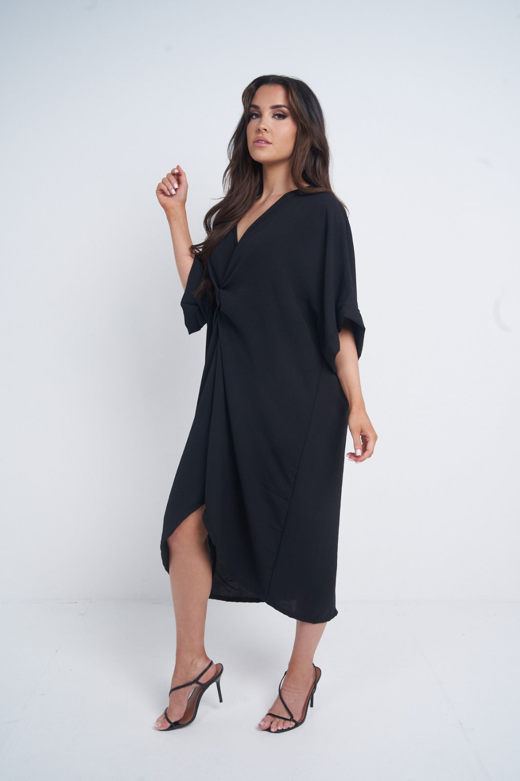 Tie Knot Twist Midi Dress Dress WearAll