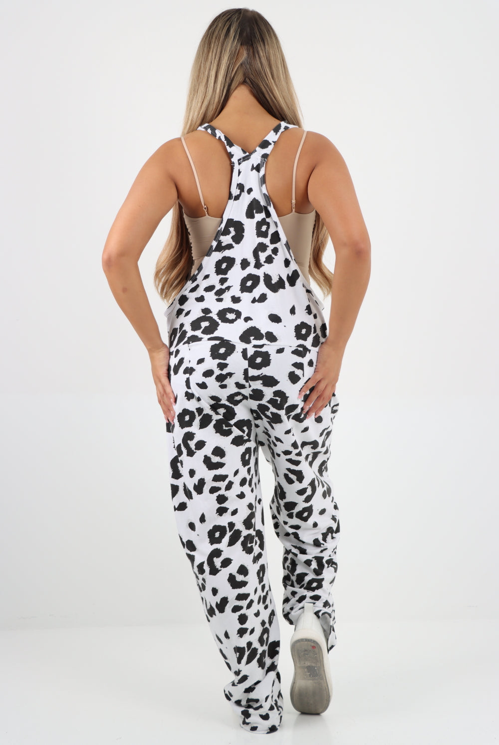 Dungaree Leopard Print Jersey Jumpsuits Dungarees WearAll