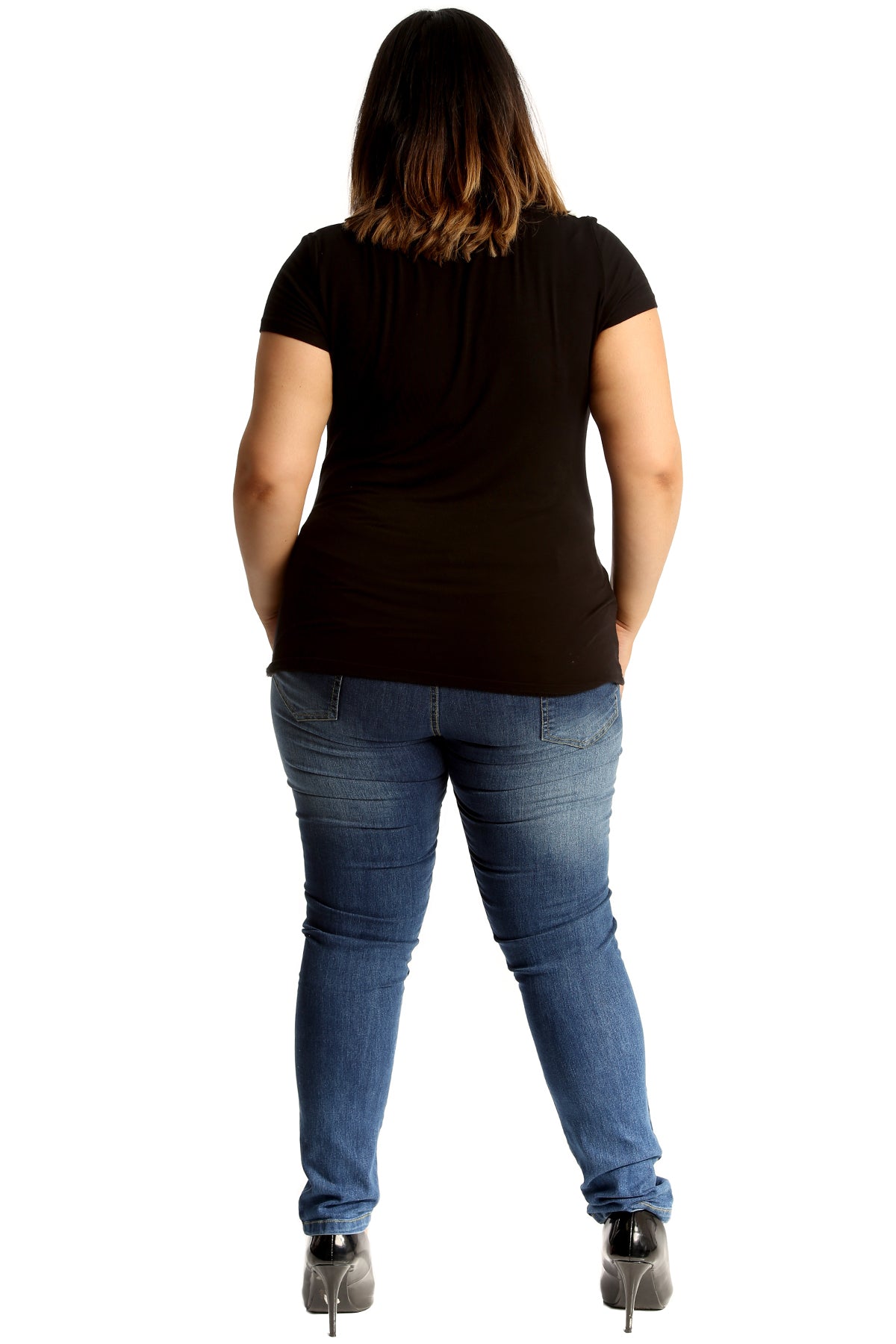 Straight Leg Ripped Jeans Jeans WearAll