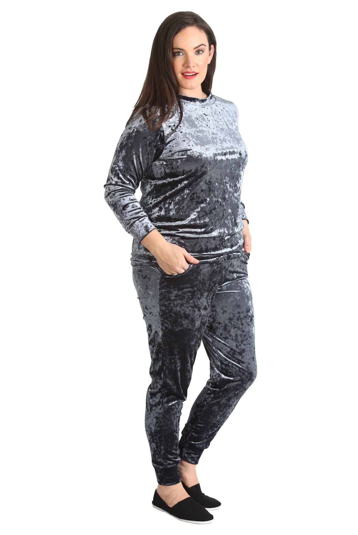 Velour Loungewear Set Co-ord Suit Loungewear WearAll