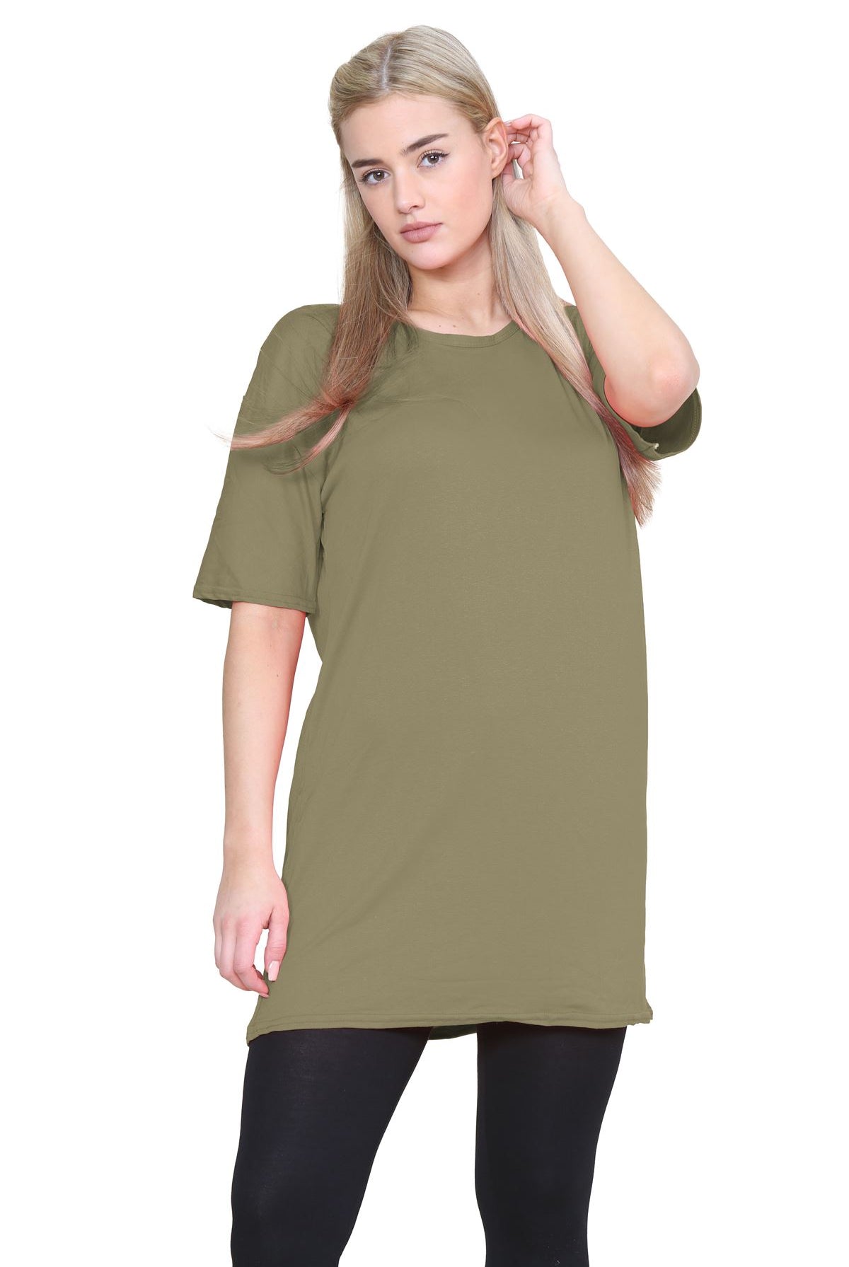 Longline T-Shirt Mini PJ Dress Shirts & Tops WearAll