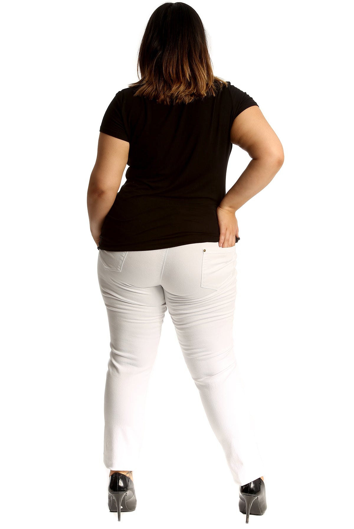 Straight Leg Ripped Jeans Jeans WearAll