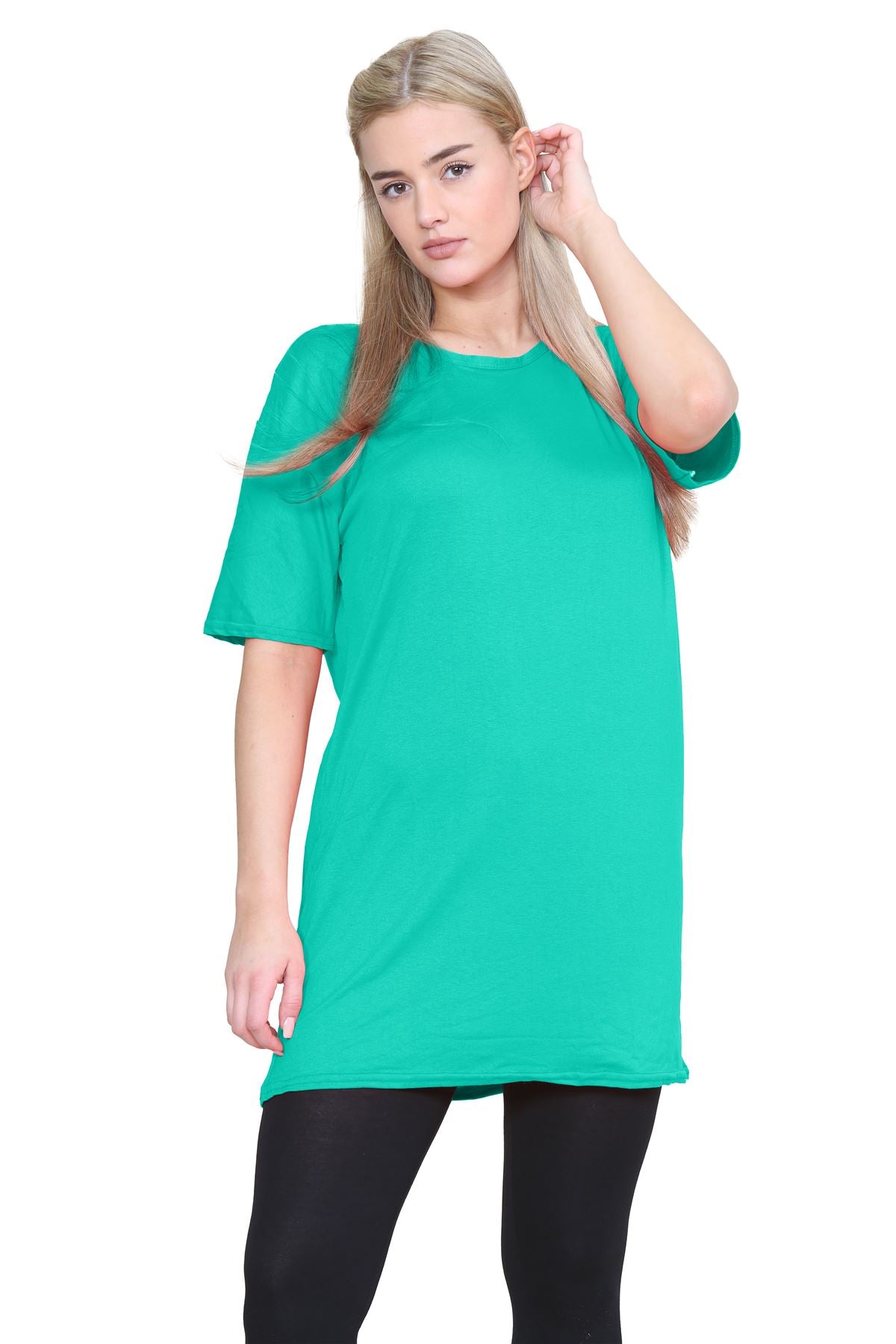 Longline T-Shirt Mini PJ Dress Shirts & Tops WearAll