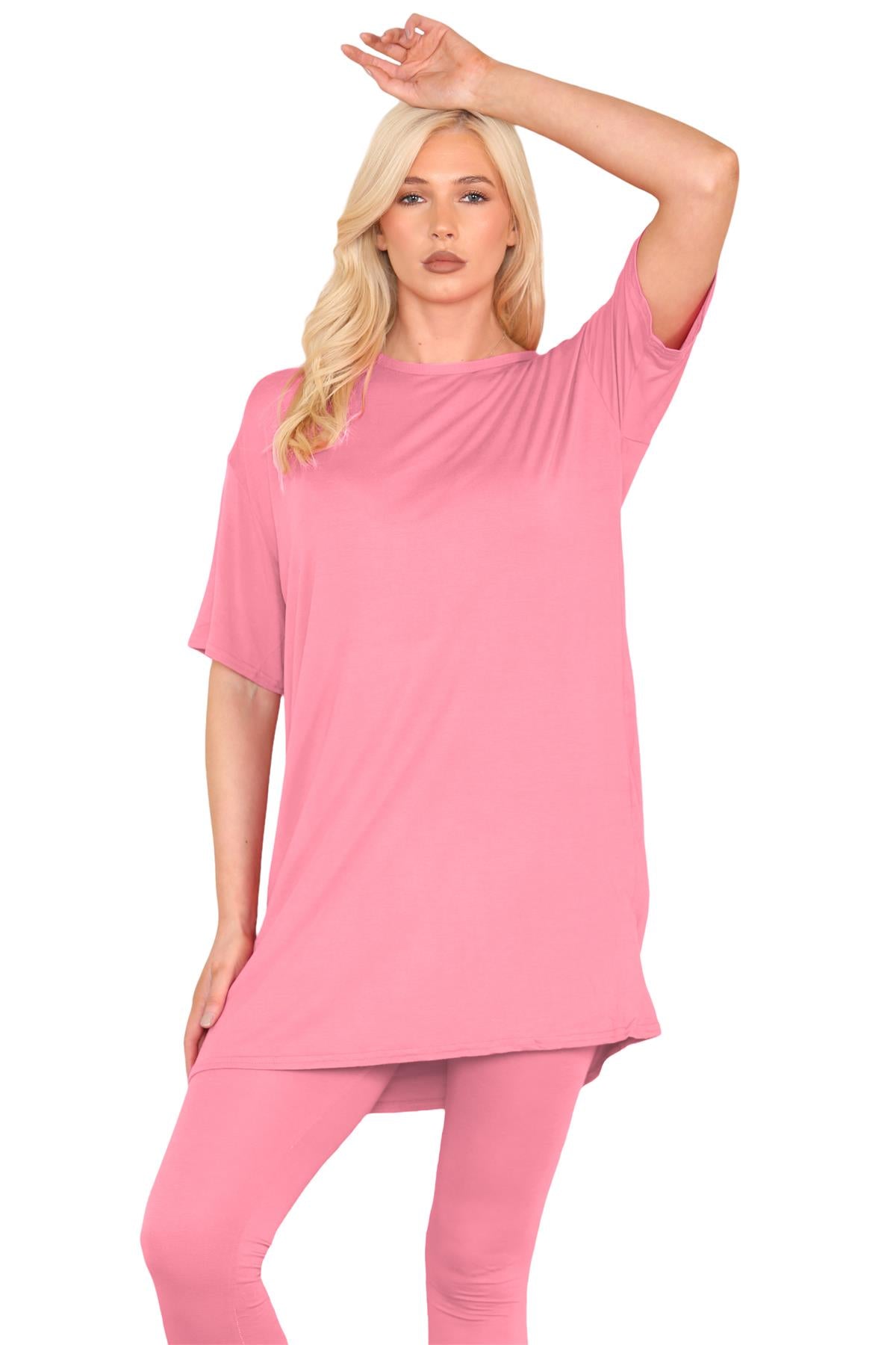 Longline T-Shirt Mini PJ Dress Shirts & Tops WearAll