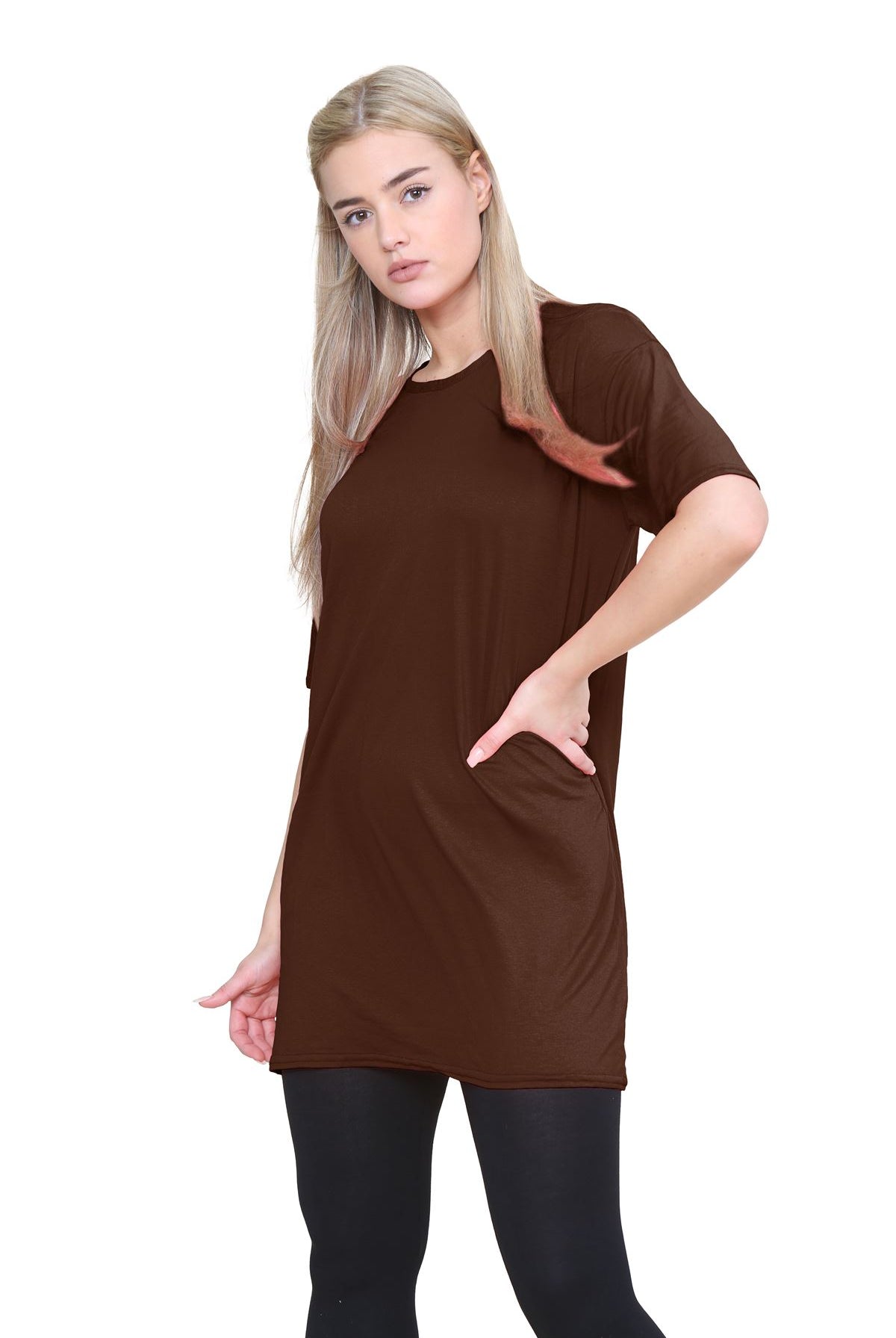 Longline T-Shirt Mini PJ Dress Shirts & Tops WearAll