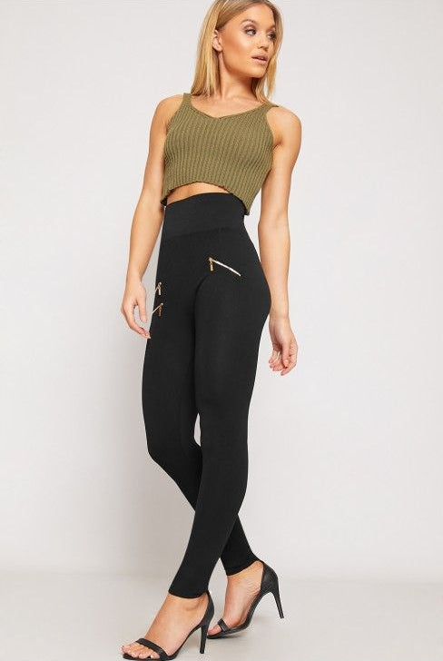 Knitted Bra Vest Top Vests WearAll