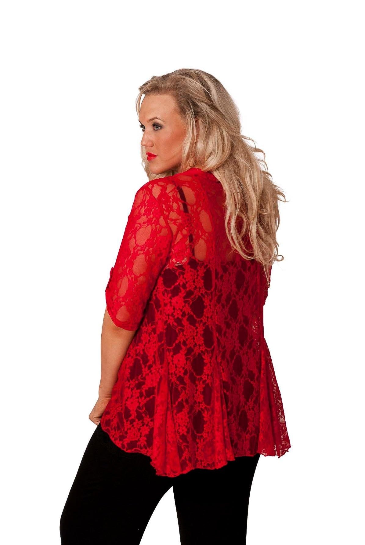 Lace Open Short Cardigan Top cardigan WearAll
