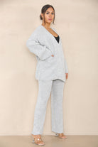 Chunky Knitted Button Up Set Loungewear WearAll
