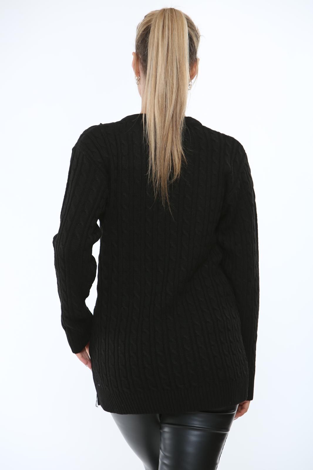 Cable Knit Top Jumper Sweater Jumper WearAll