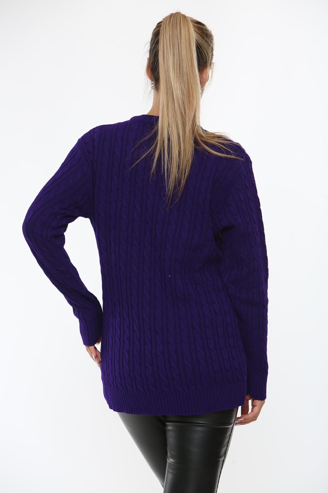 Cable Knit Top Jumper Sweater Jumper WearAll