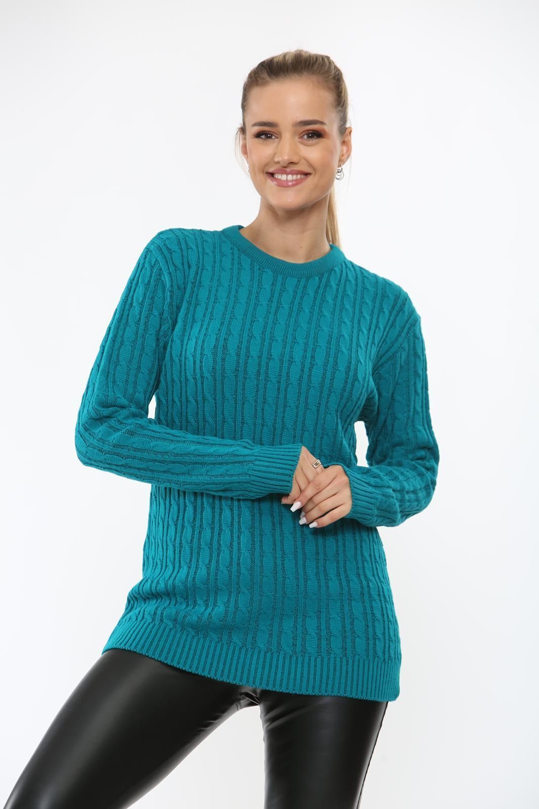 Cable Knit Top Jumper Sweater Jumper WearAll