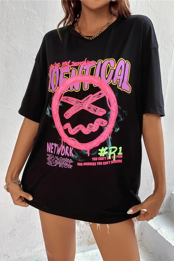 Identical Black T-Shirt Tops WearAll