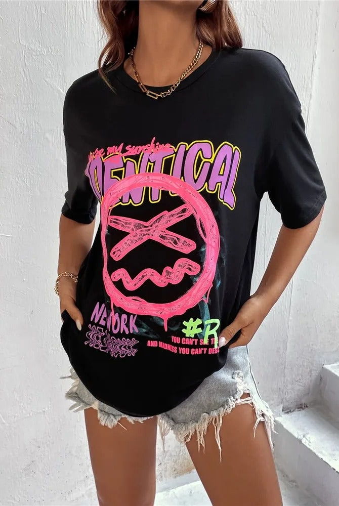 Identical Black T-Shirt Tops WearAll