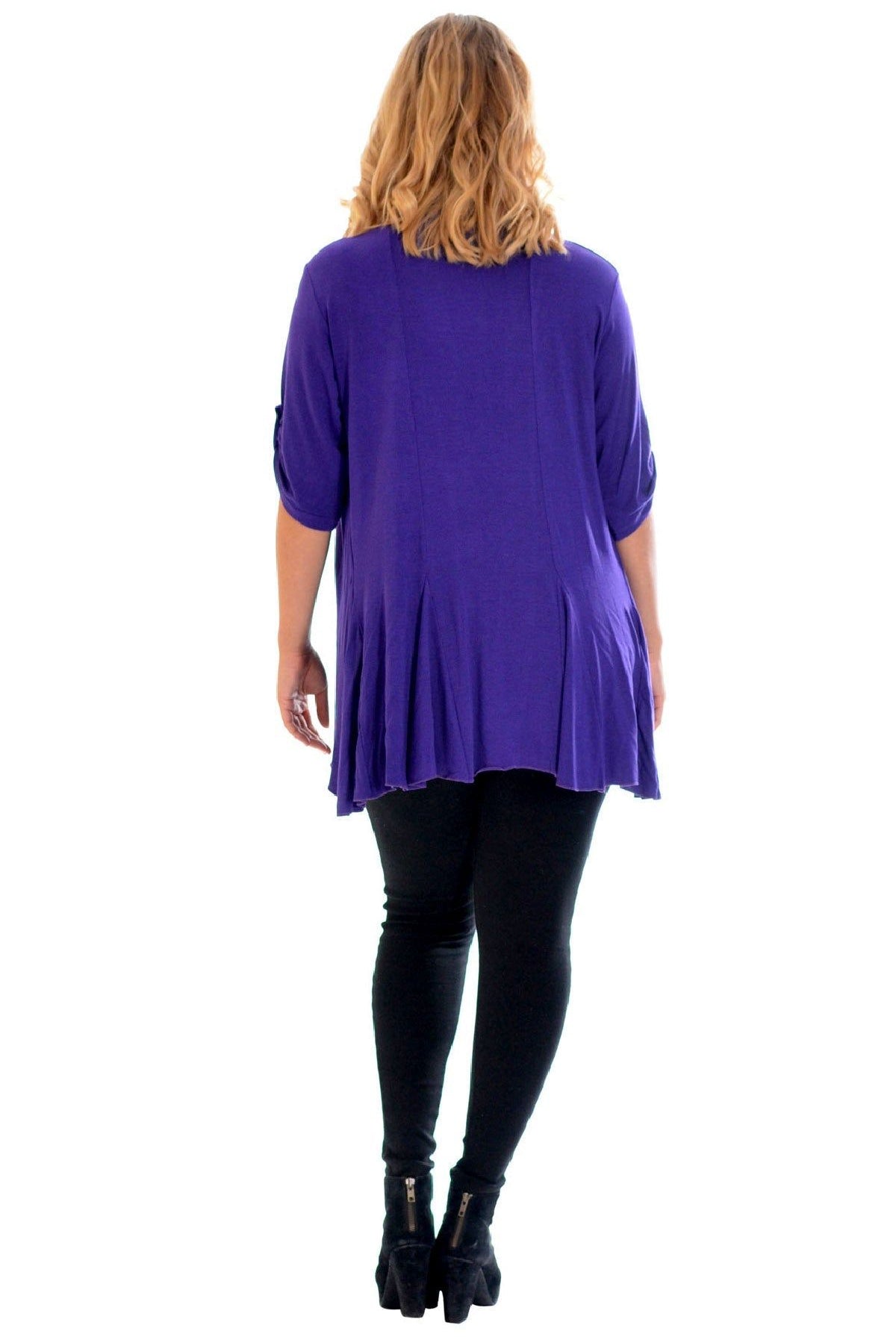 Button Open Cardigan Stretch Top cardigan WearAll