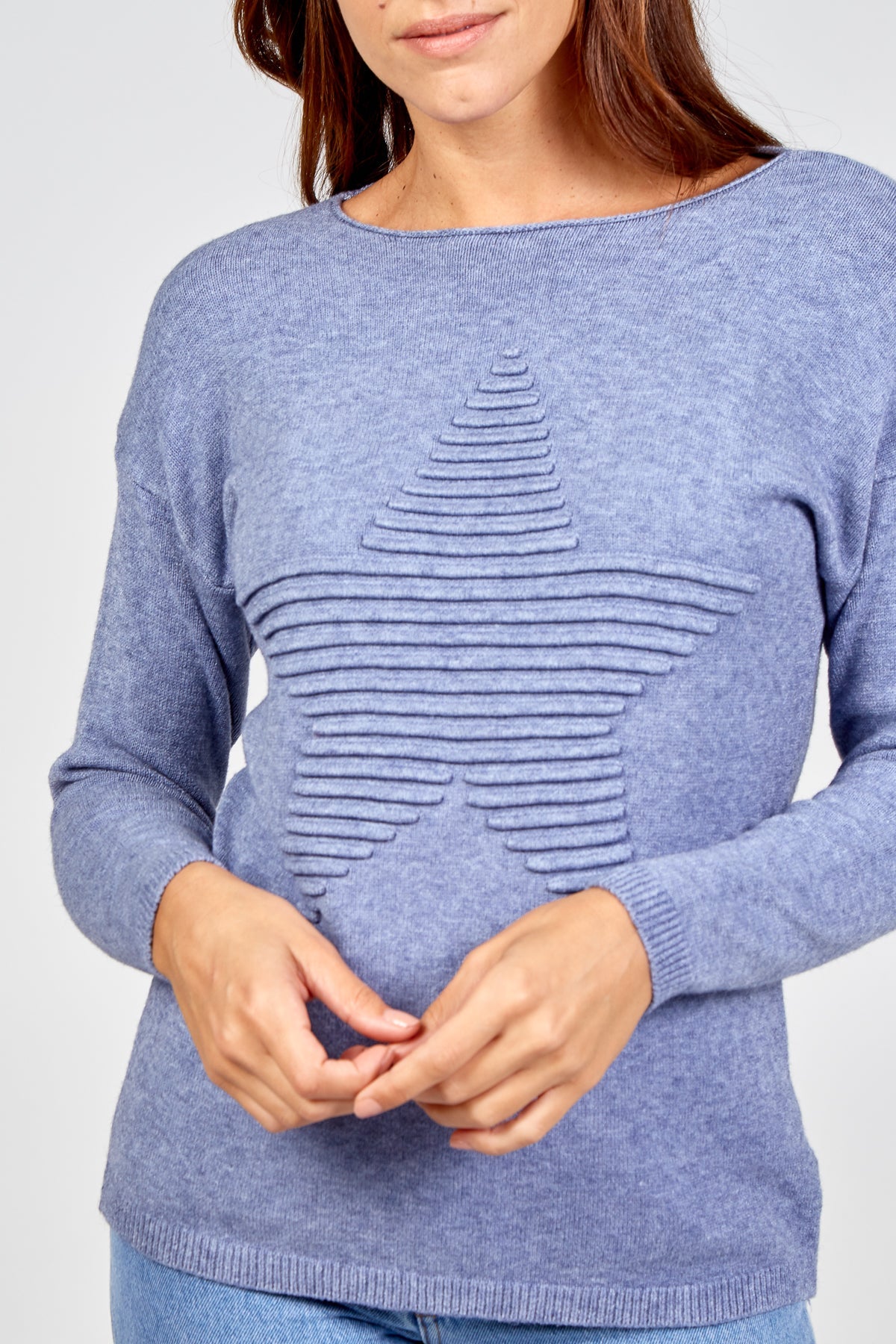 Ribbed Star Jumper JMF1 WearAll