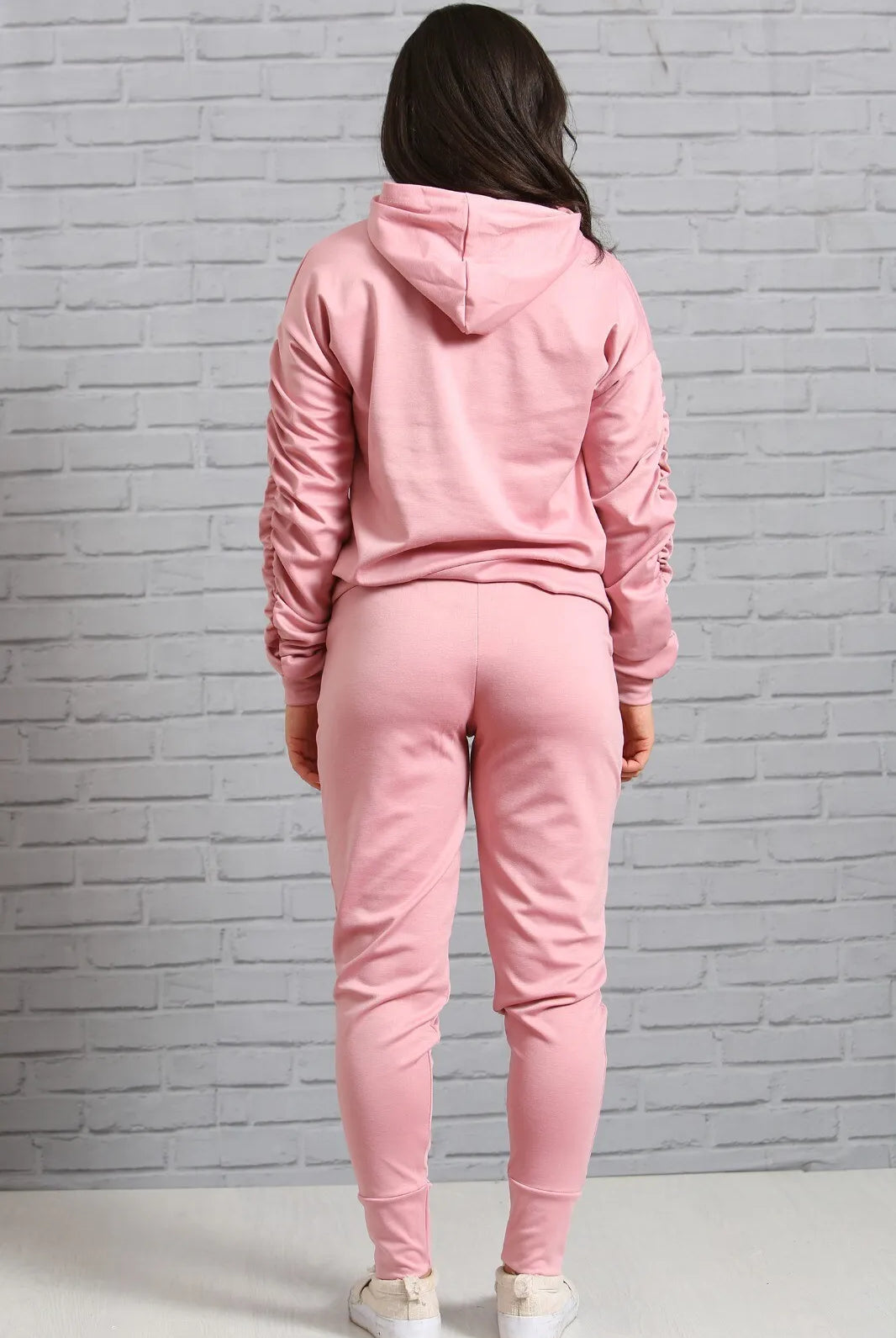 Ruched Sleeve Lounge Set Loungewear WearAll