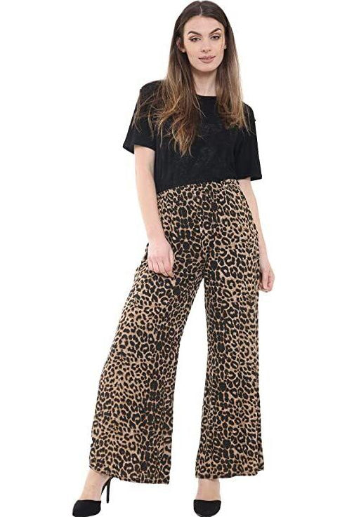 Leopard Print Palazzo Trouser Palazzo WearAll