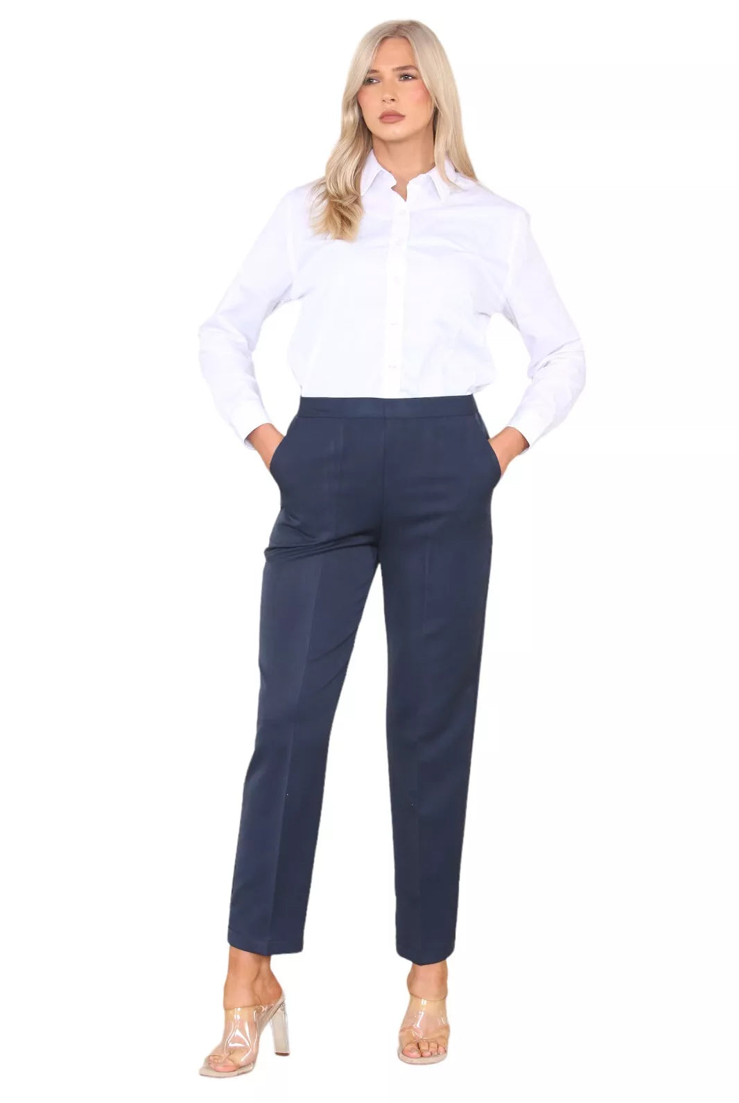 Half Elasticated Pocket Trouser Trousers WearAll