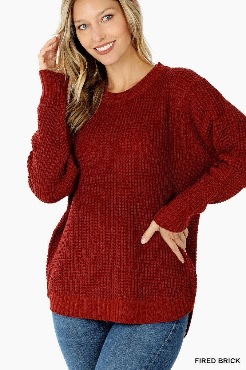 Knitted Chunky Baggy Jumper Knitted Jumper WearAll