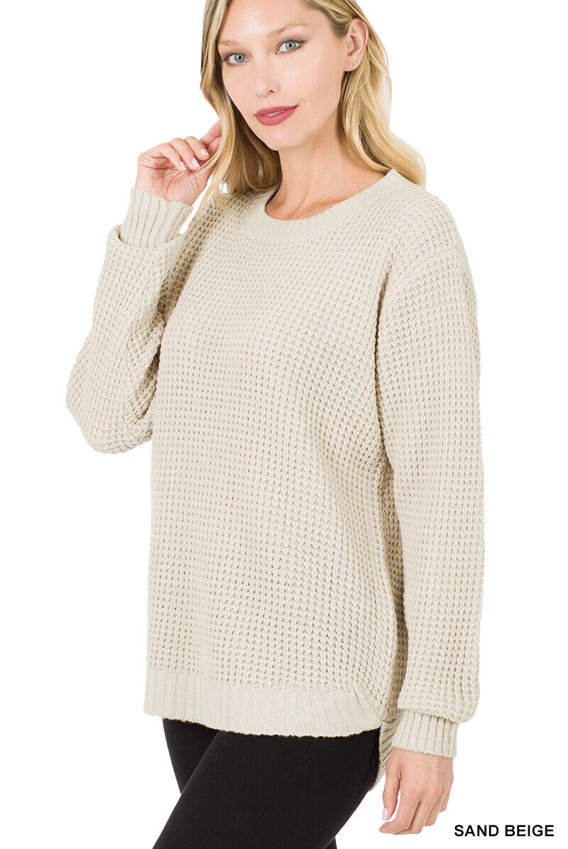 Knitted Chunky Baggy Jumper Knitted Jumper WearAll