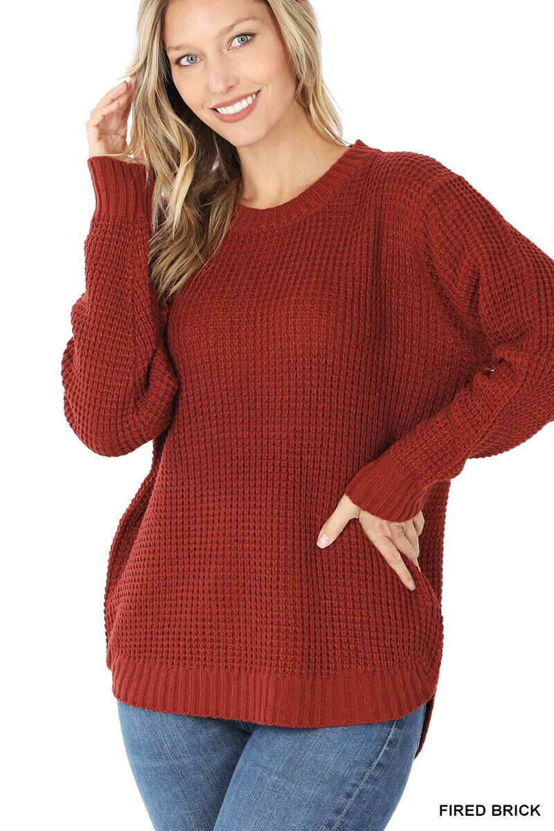 Knitted Chunky Baggy Jumper Knitted Jumper WearAll