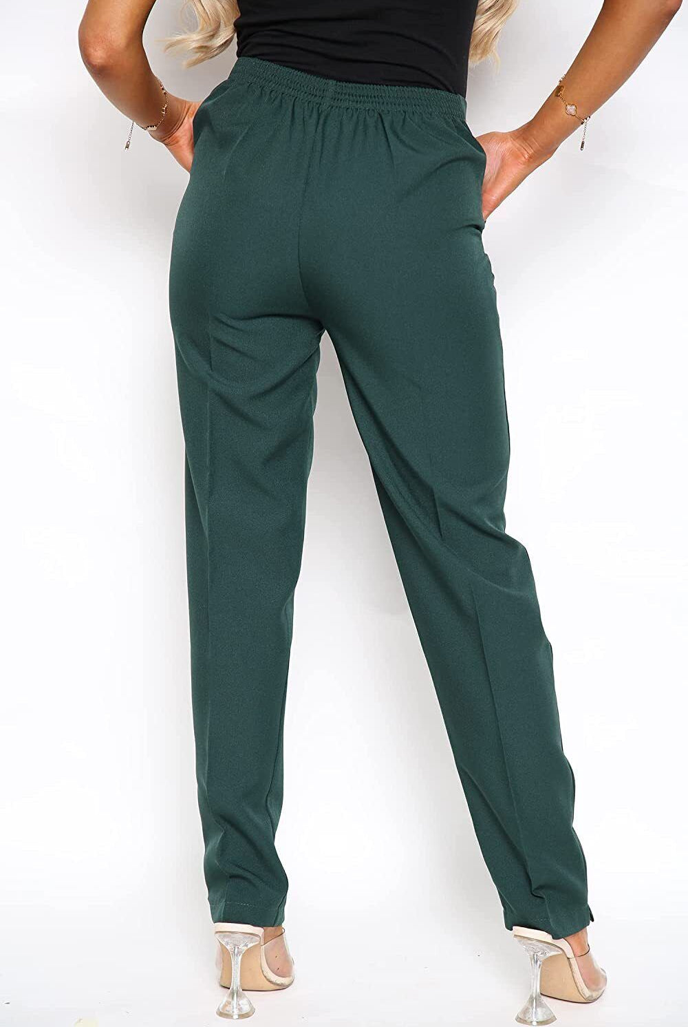 Half Elasticated Pocket Trouser Trousers WearAll