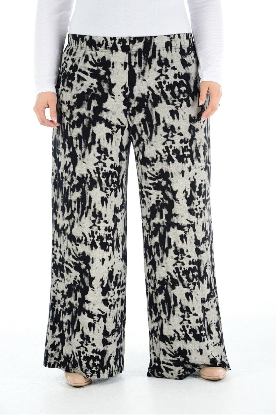 Plus Size Tie Dye Print Palazzo Trouser Palazzo WearAll Tie Dye 16-18