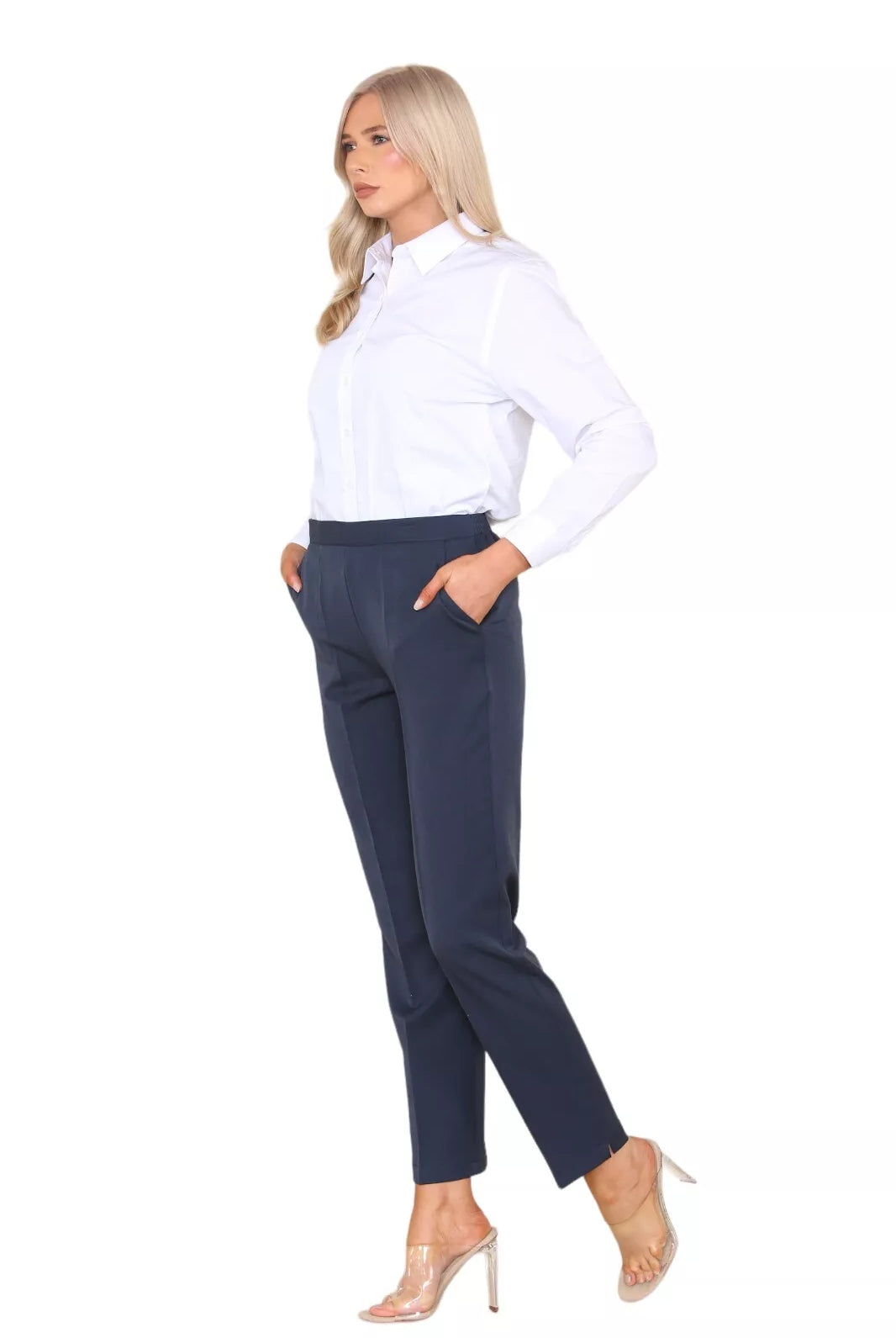 Half Elasticated Pocket Trouser Trousers WearAll