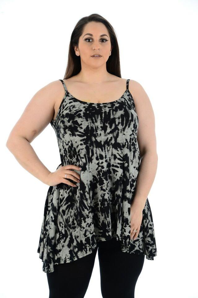 Abstract Animal Paisley Print Vest Top Tops WearAll Tie Dye 12-14