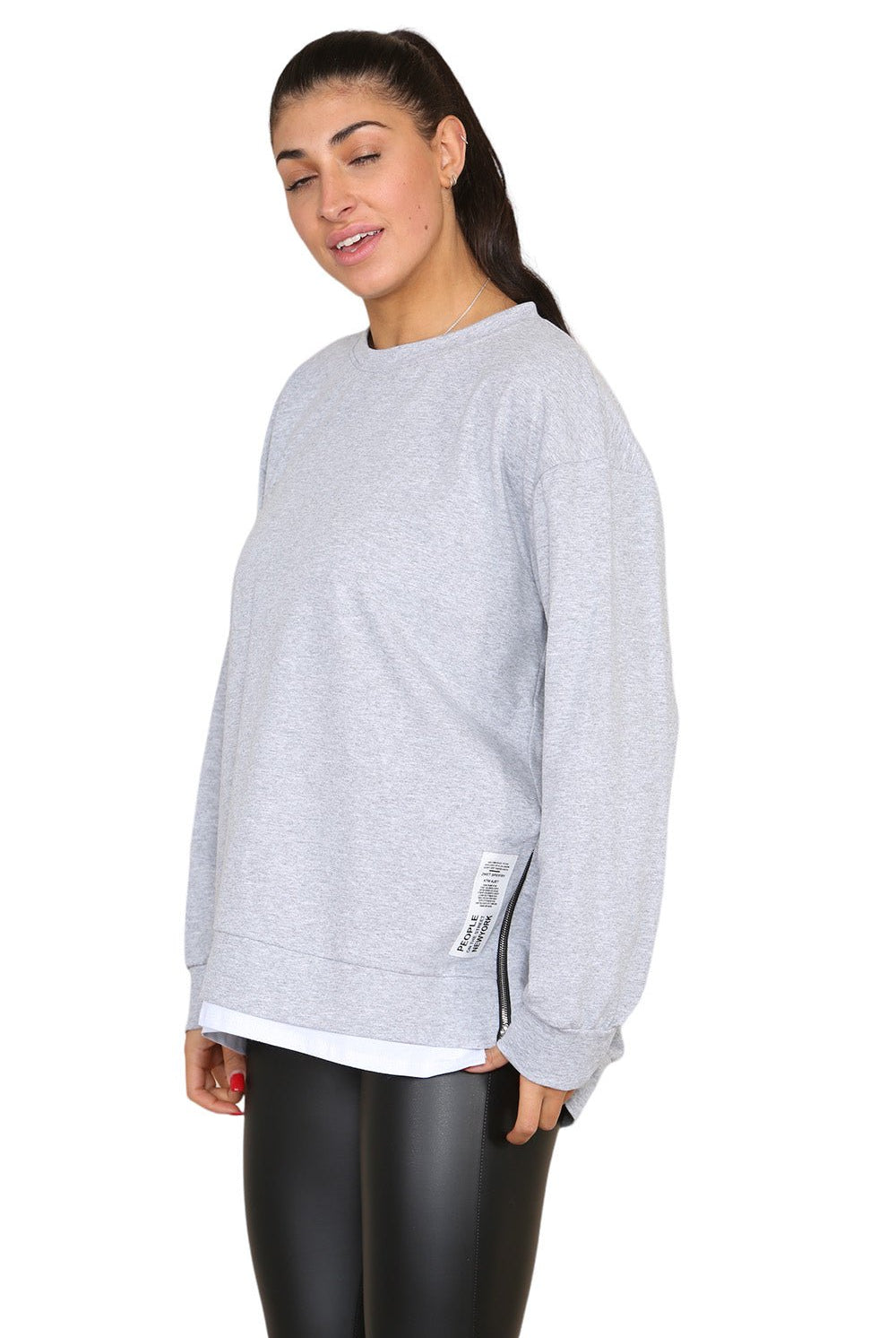 Side Zip Top Top & Bodysuit WearAlls