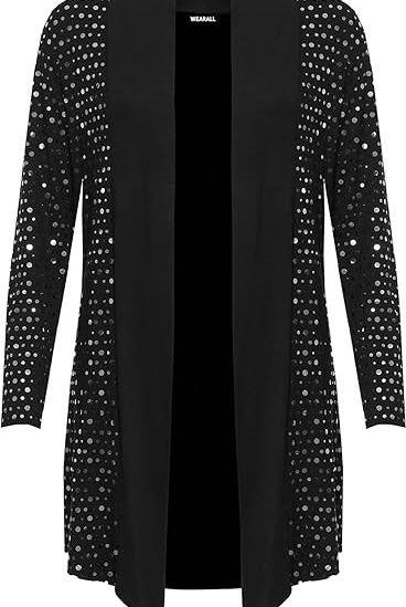 Polka Dot Foil Cardigan cardigan WearAll