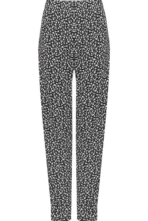 Small Flower Print Full Length Trouser Trousers WearAll Small Flower 14
