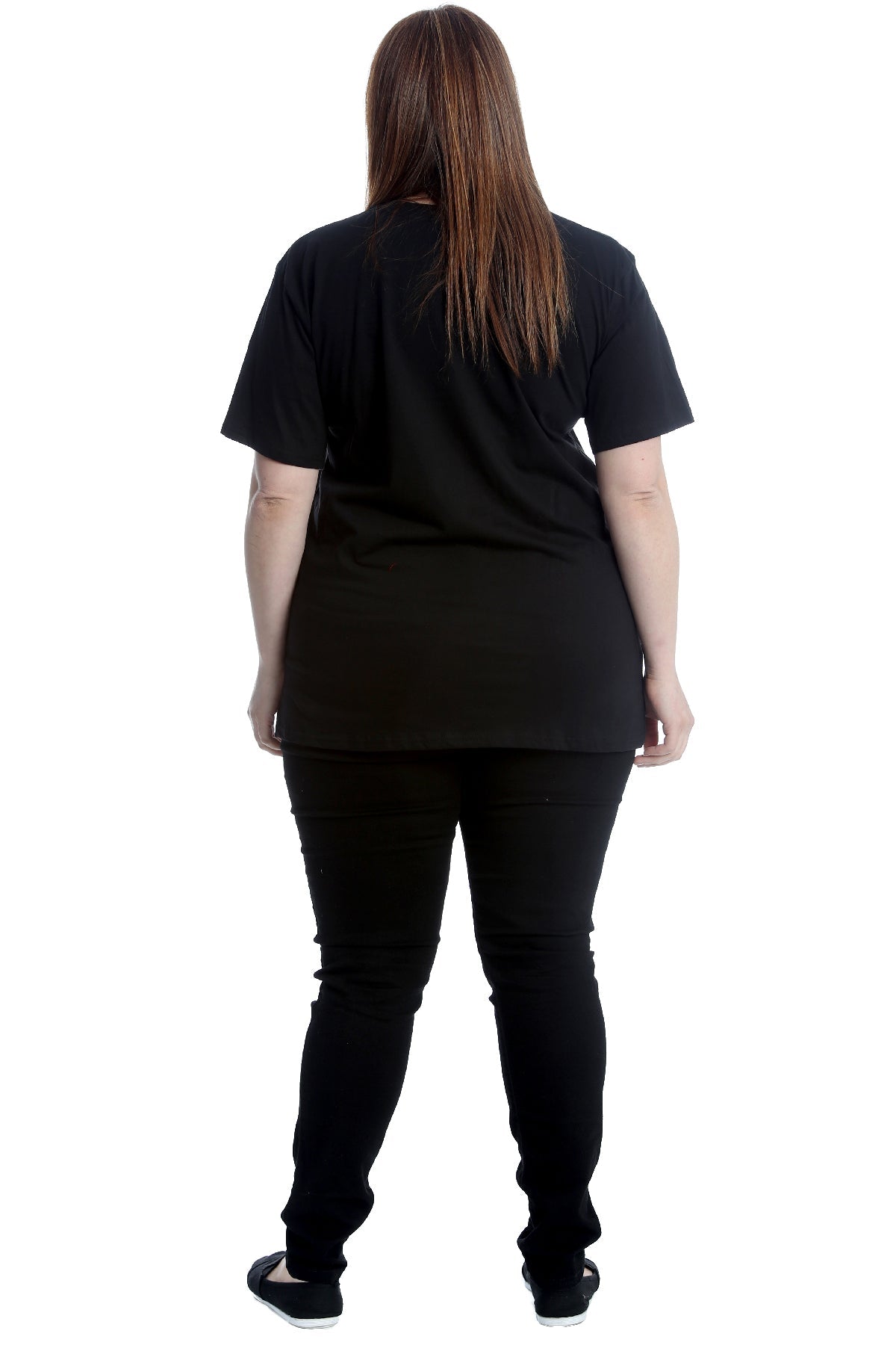 Amour Paris Print Baggy Short Sleeve T-Shirt Tops WearAll