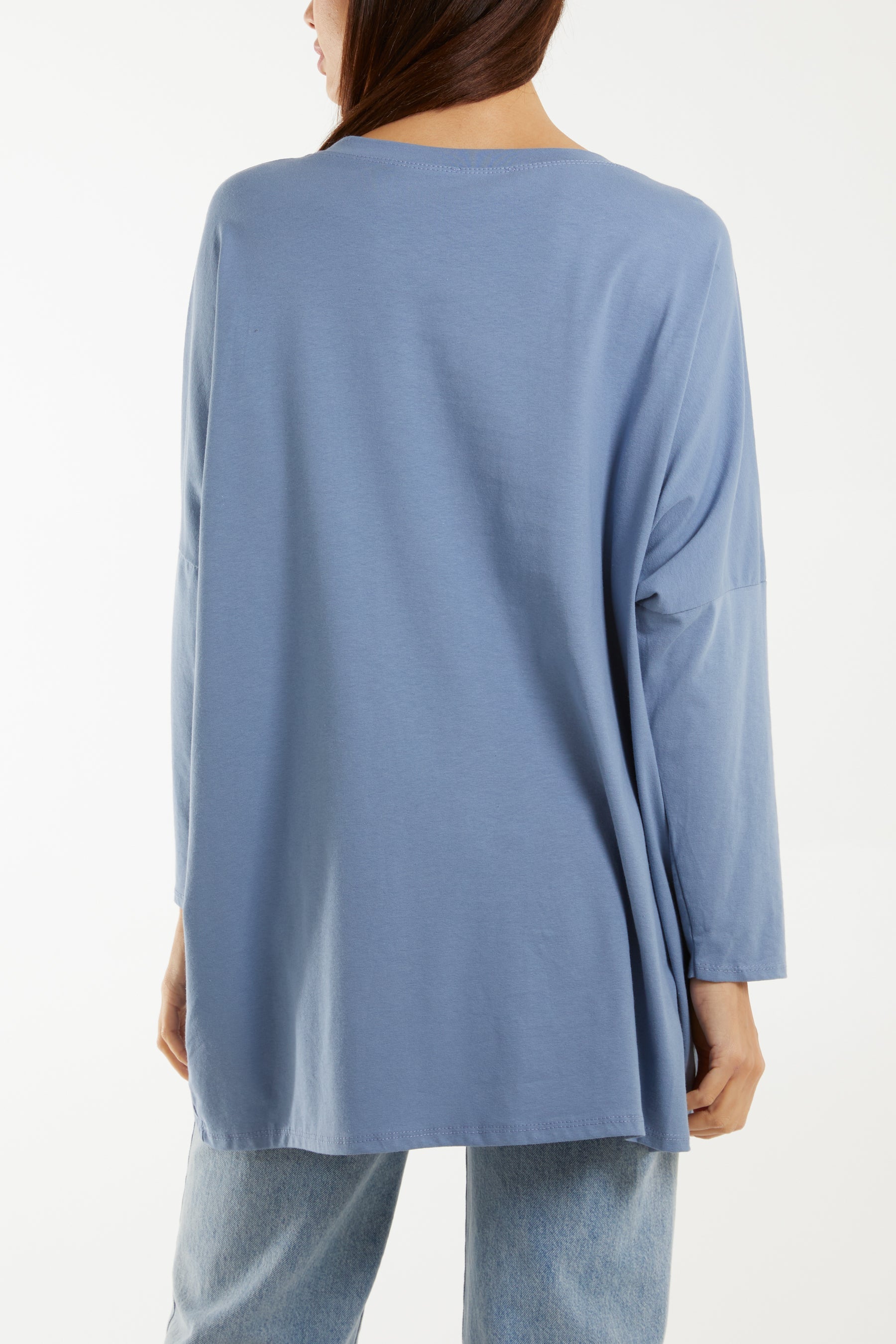 Multicolour Fluffy Daisy Long Sleeve Top T-shirts WearAll