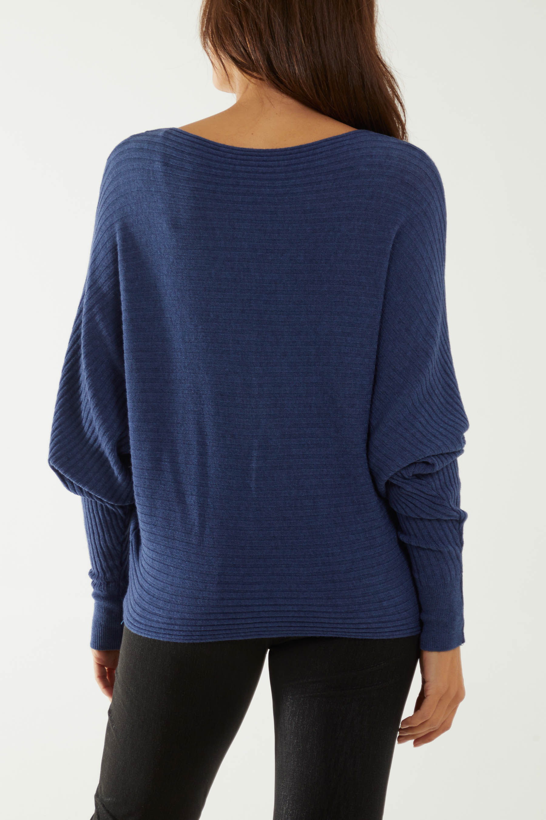 Batwing Ribbed Jumper JMF1 WearAll