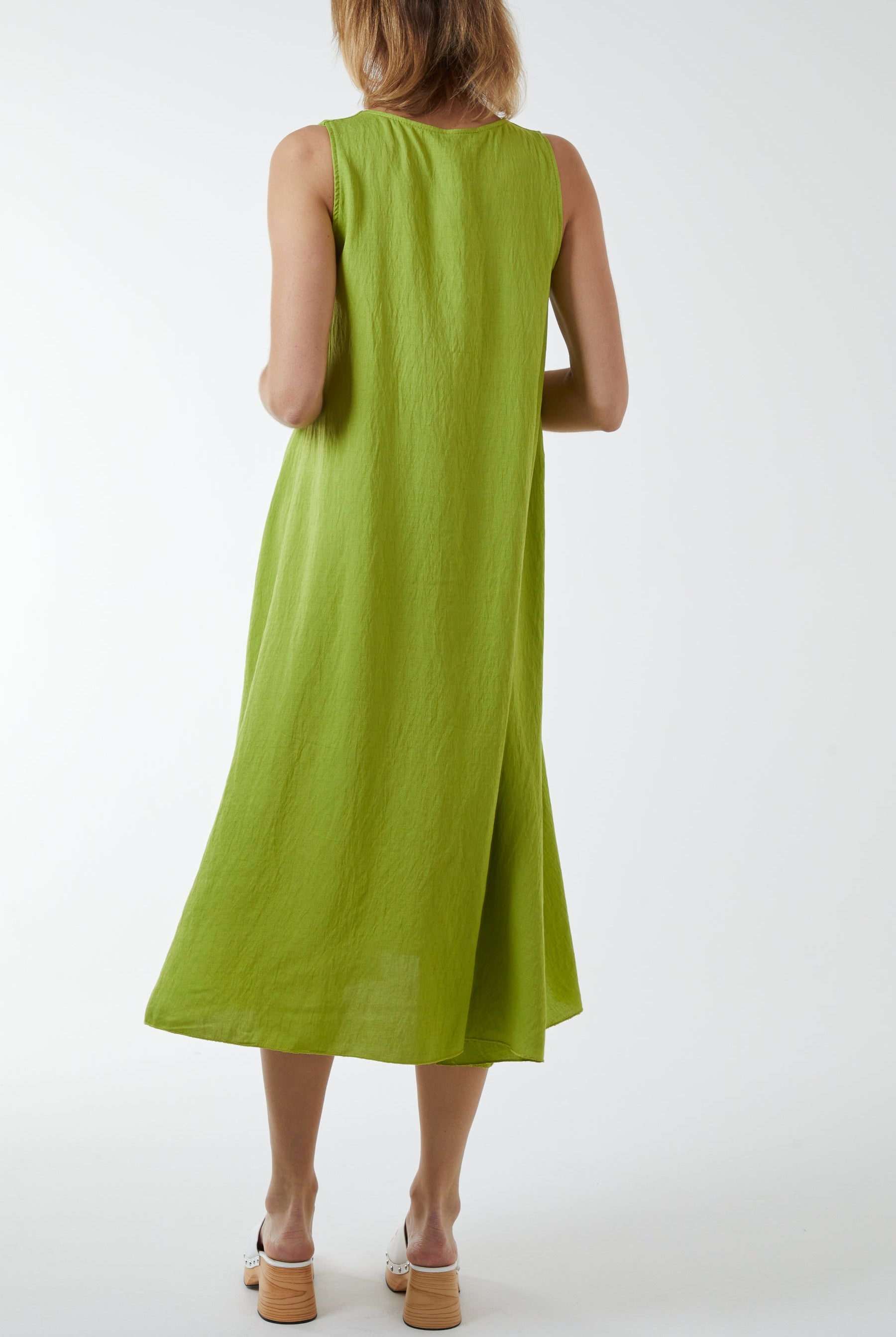 V Neck Sleeveless Dress Dresses WearAll