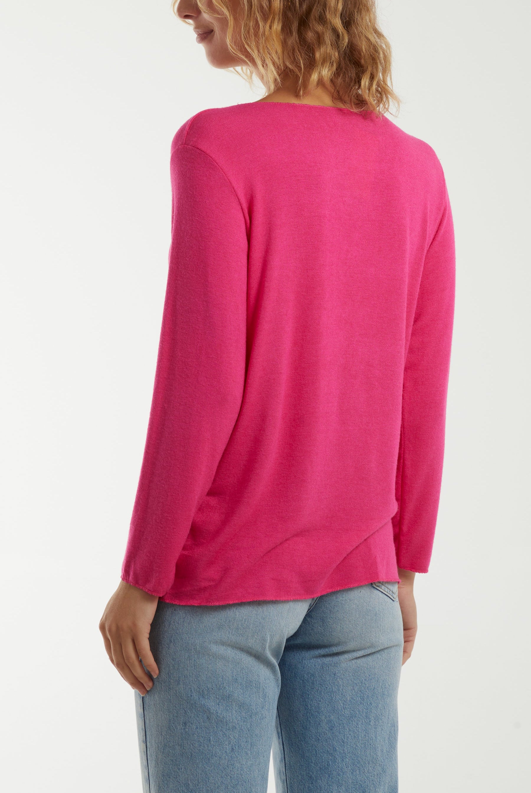 Diamante Star Long Sleeve Jumper Jumpers WearAll