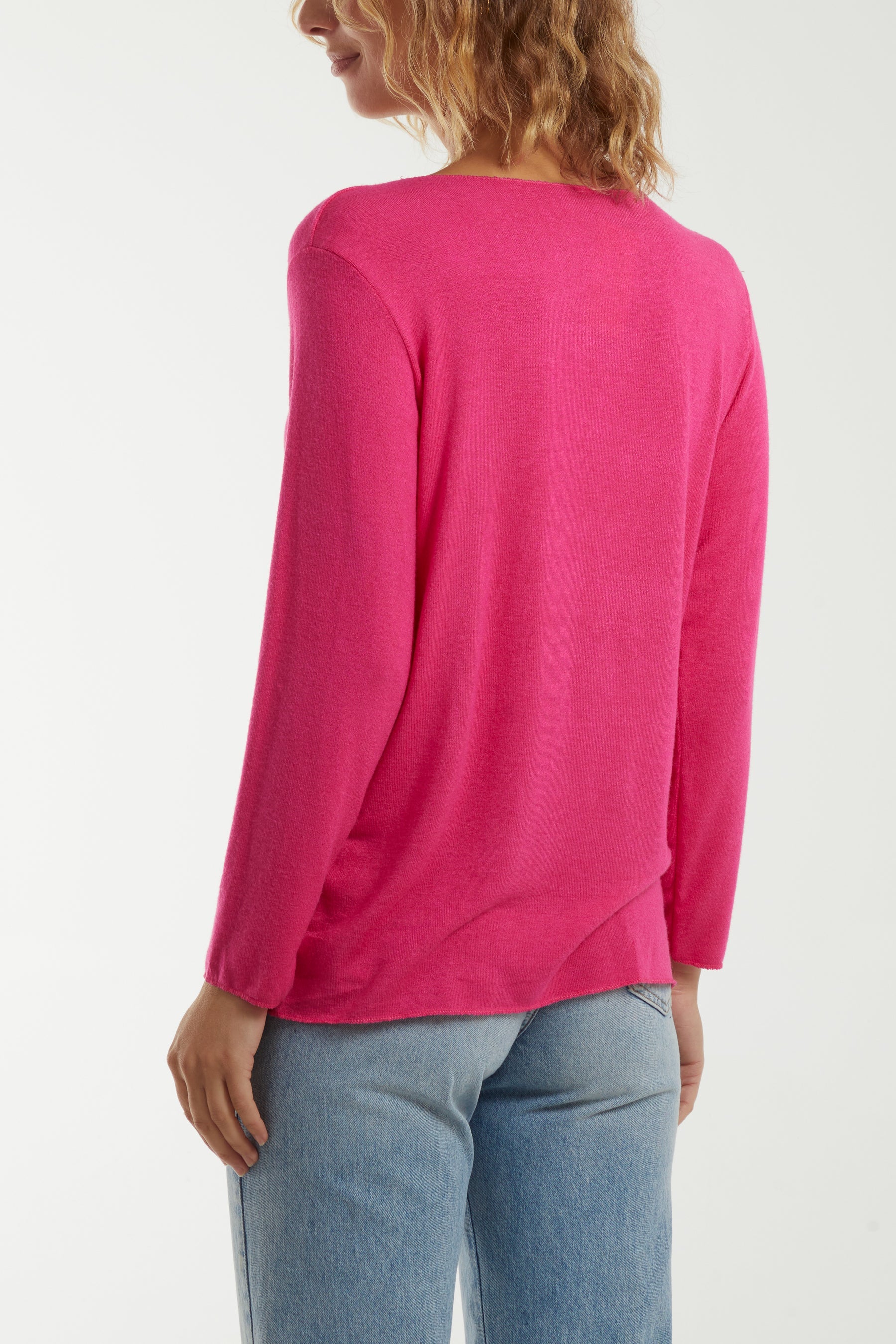 Diamante Star Long Sleeve Jumper Jumpers WearAll