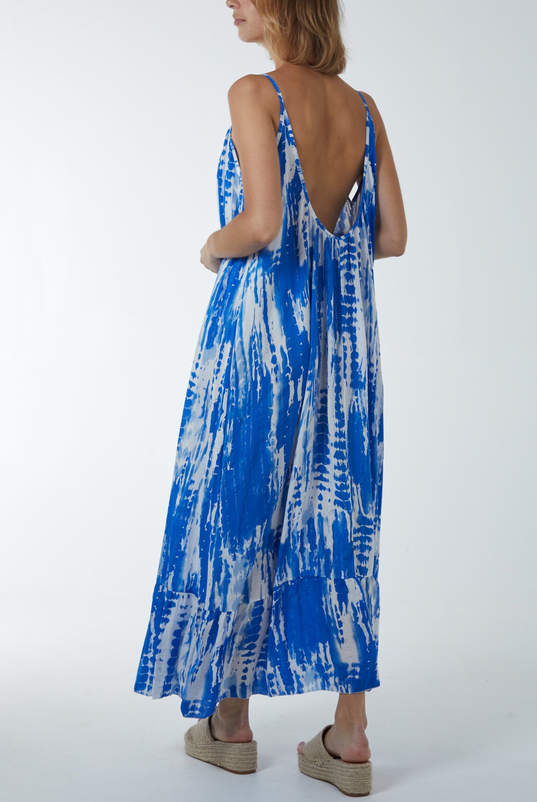 Tie Dye Cami Maxi Dress Dresses WearAll
