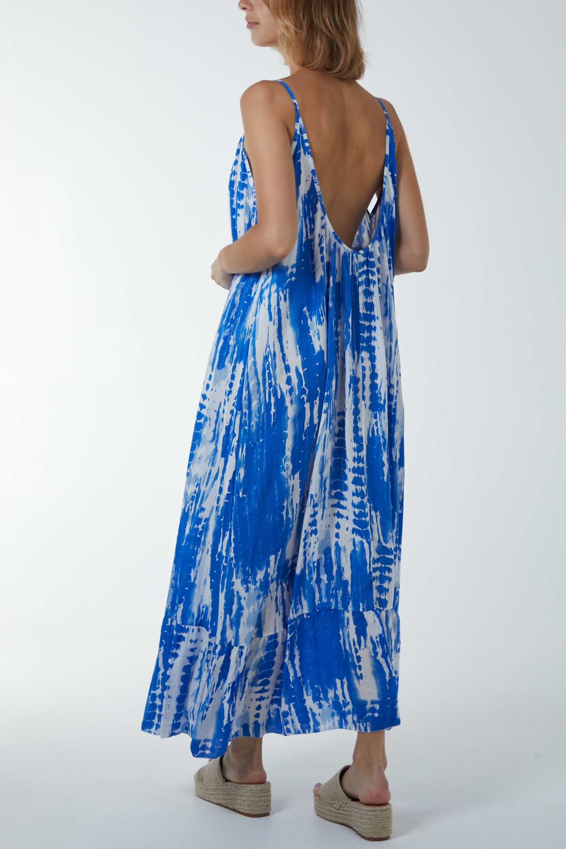 Tie Dye Cami Maxi Dress Dresses WearAll