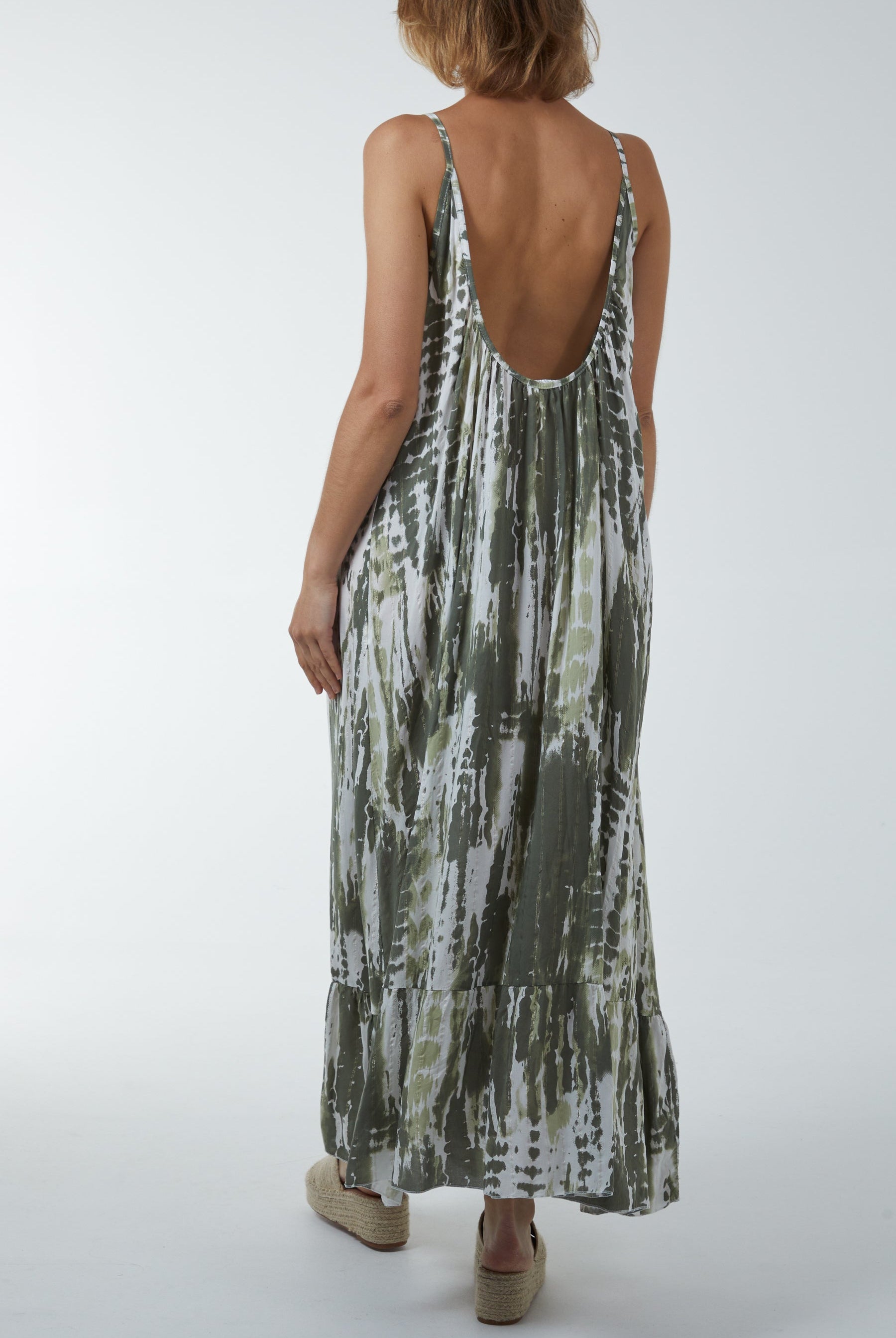 Tie Dye Cami Maxi Dress Dresses WearAll