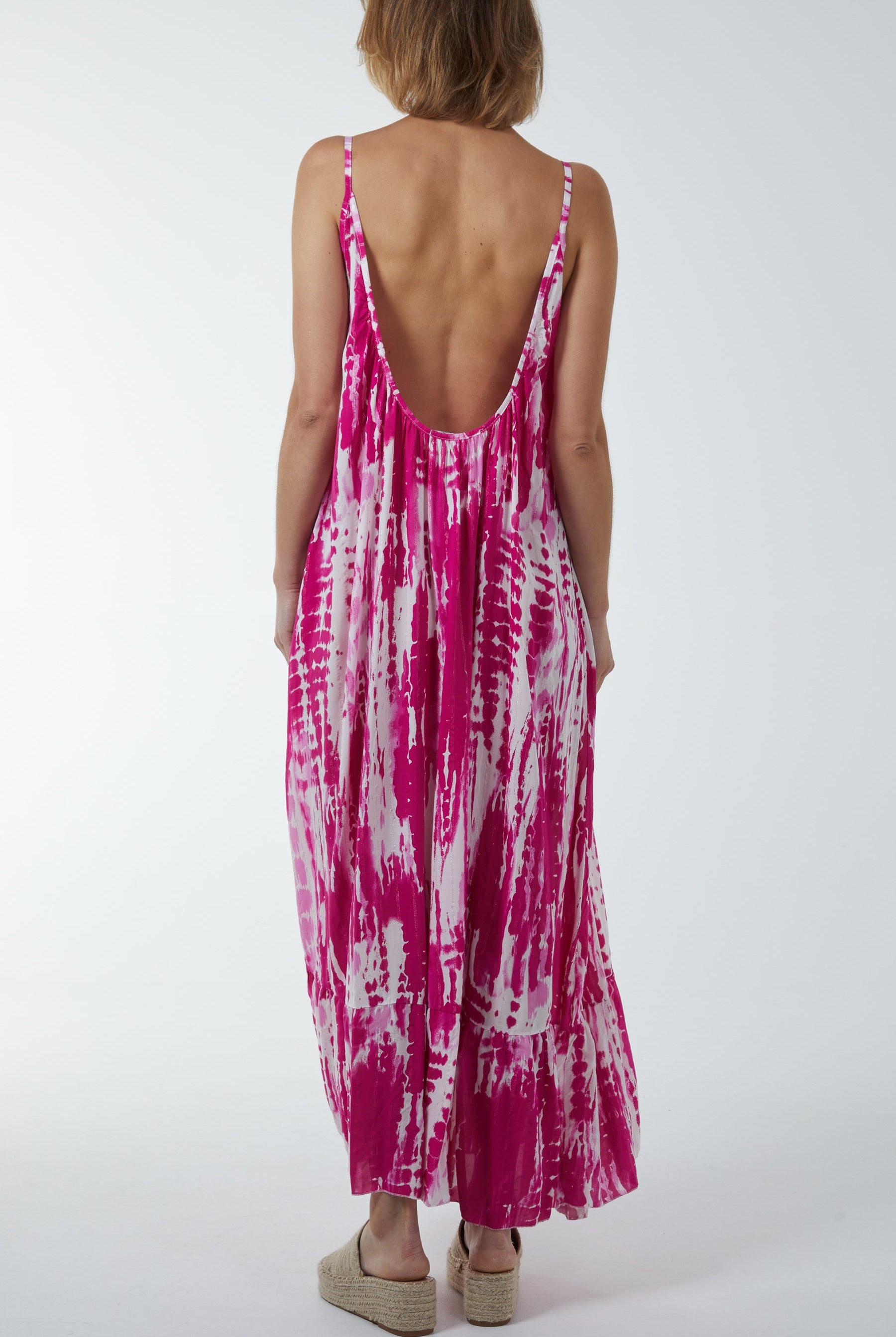 Tie Dye Cami Maxi Dress Dresses WearAll
