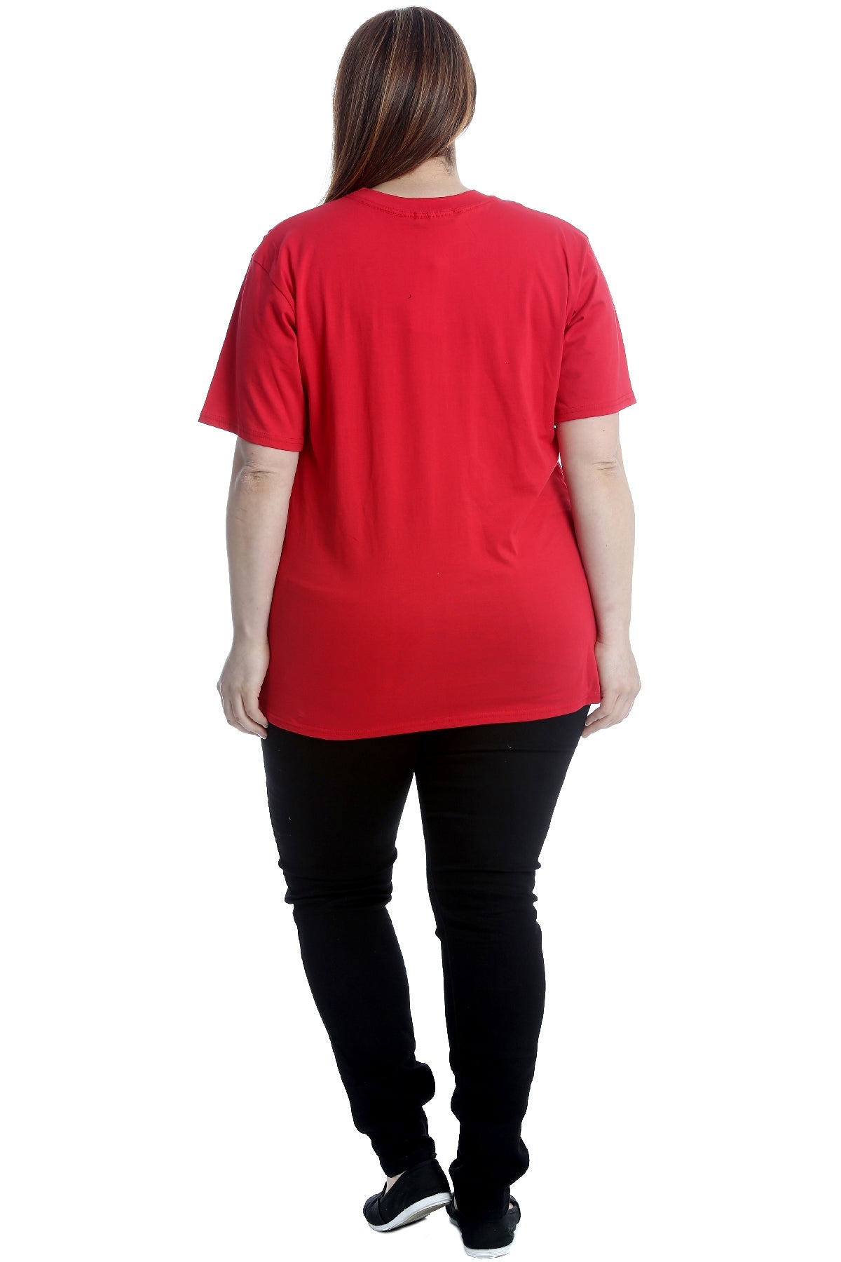 Amour Paris Print Baggy Short Sleeve T-Shirt Tops WearAll