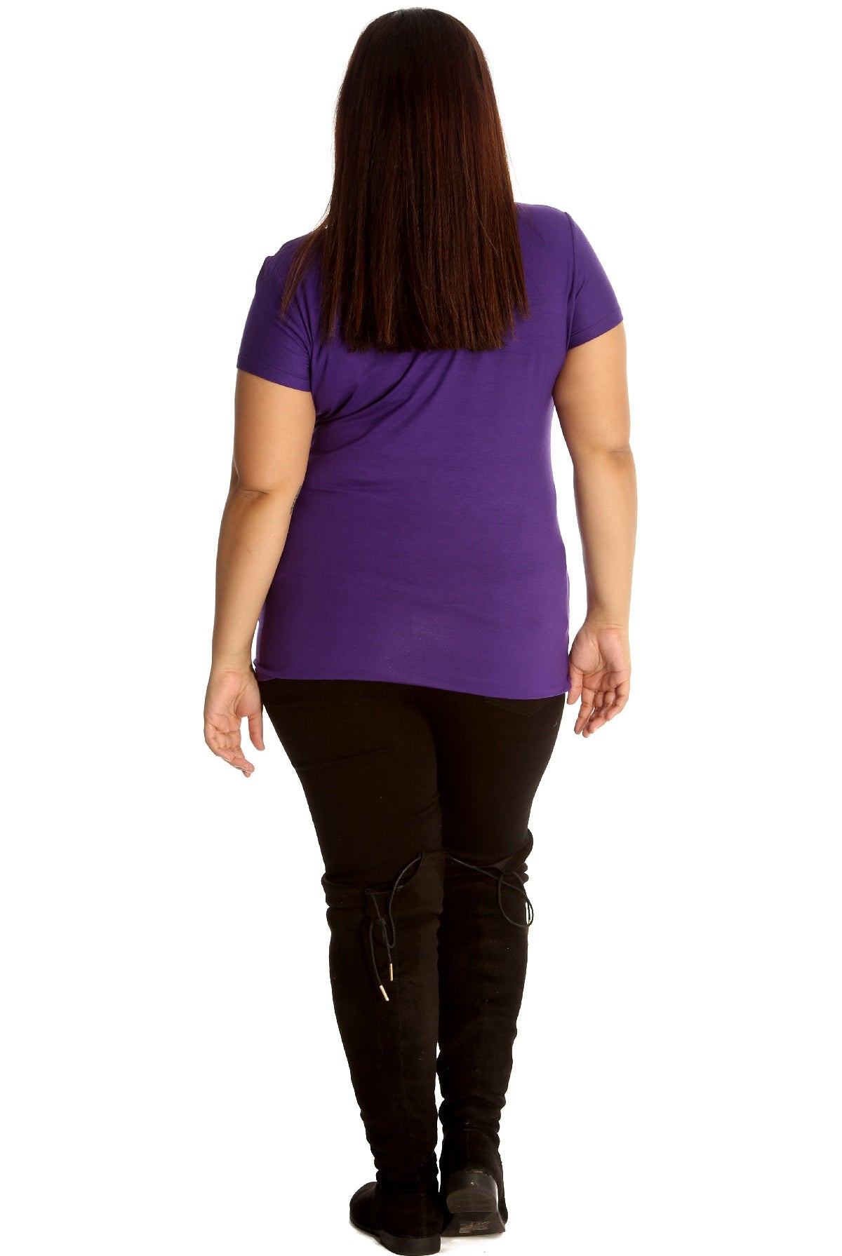 Holly Snowflake Christmas Short Sleeve Top Tops WearAll