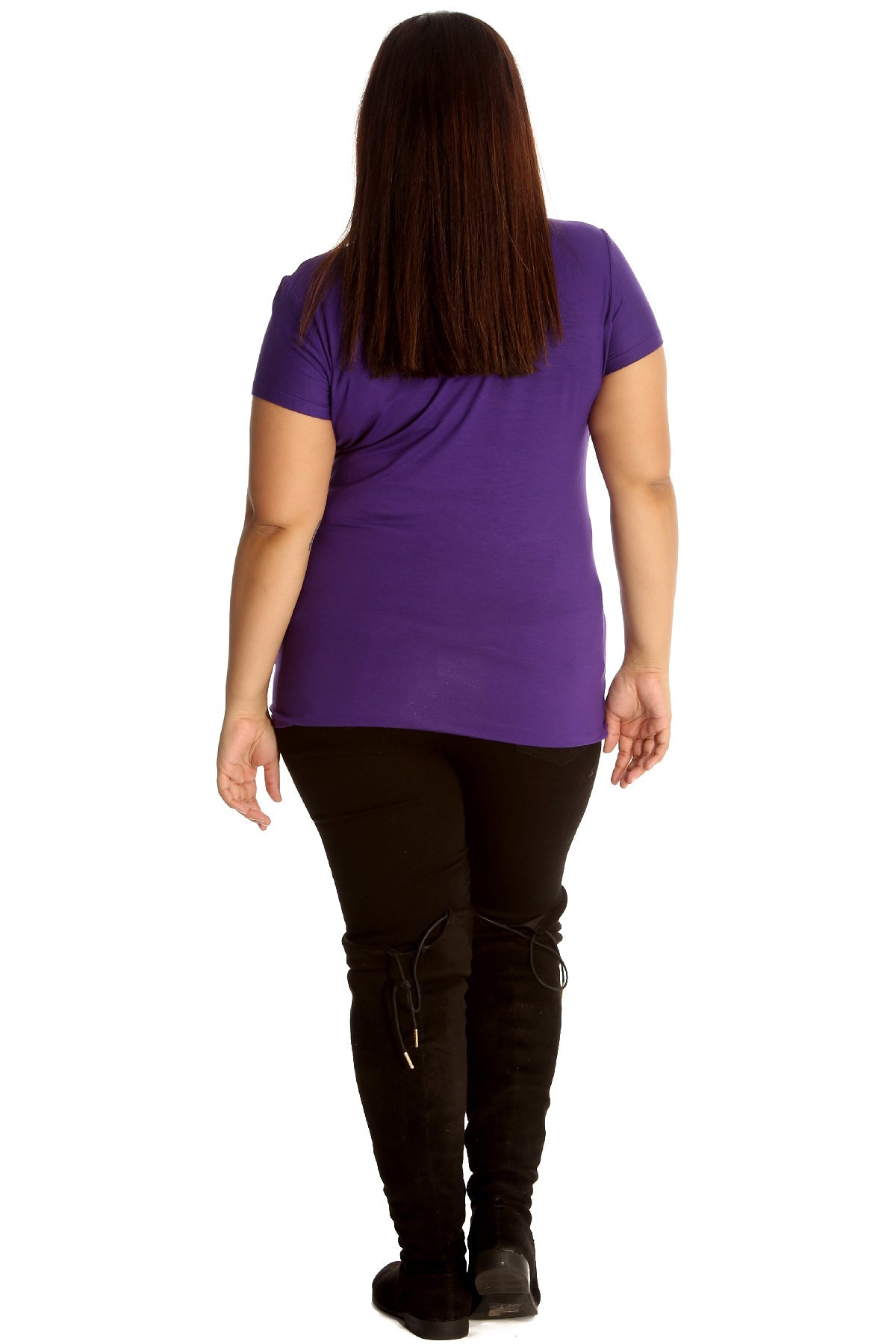 Holly Snowflake Christmas Short Sleeve Top Tops WearAll