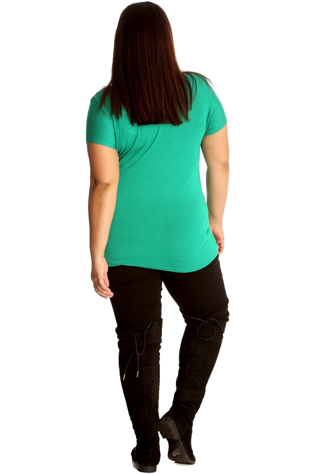 Holly Snowflake Christmas Short Sleeve Top Tops WearAll