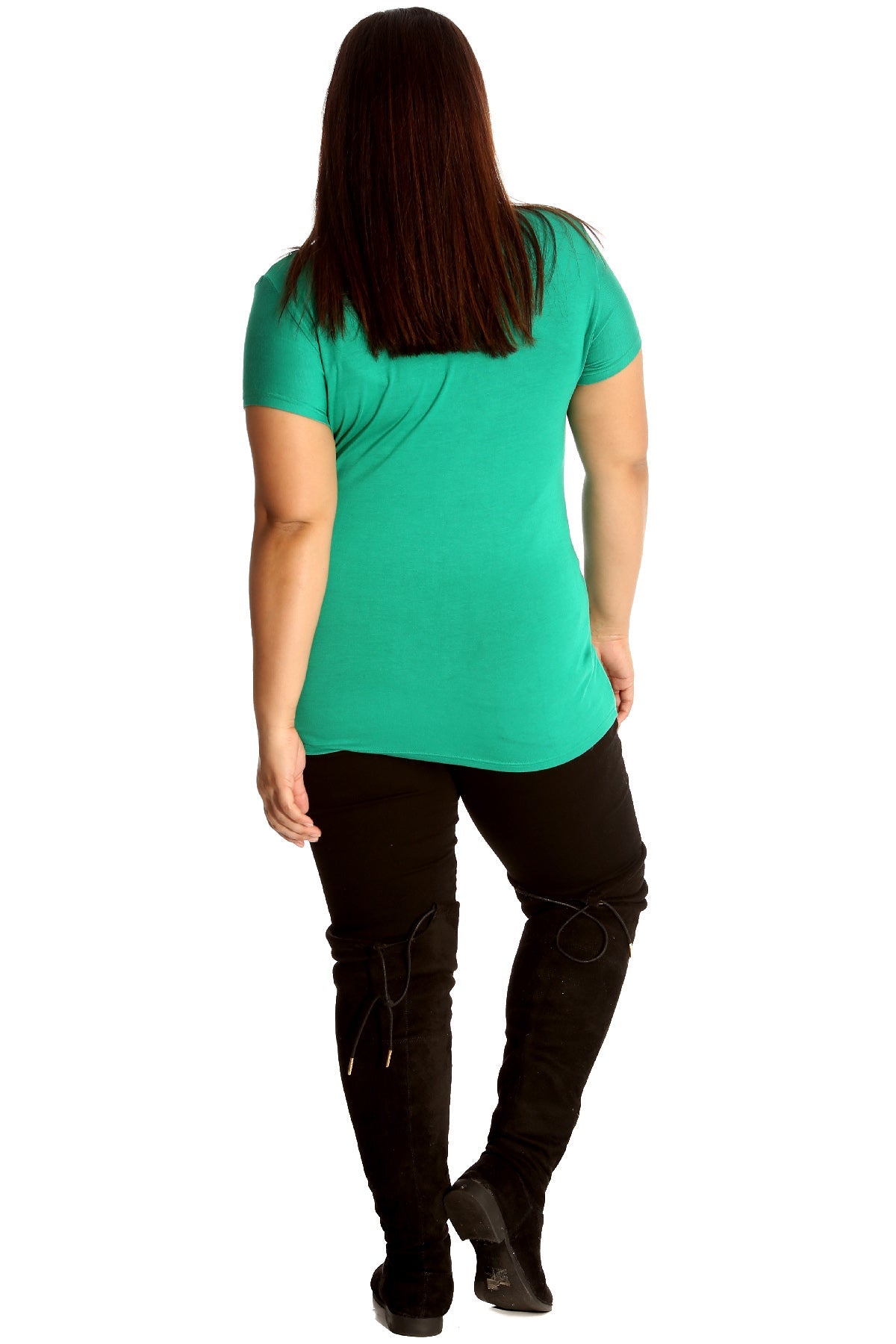 Holly Snowflake Christmas Short Sleeve Top Tops WearAll