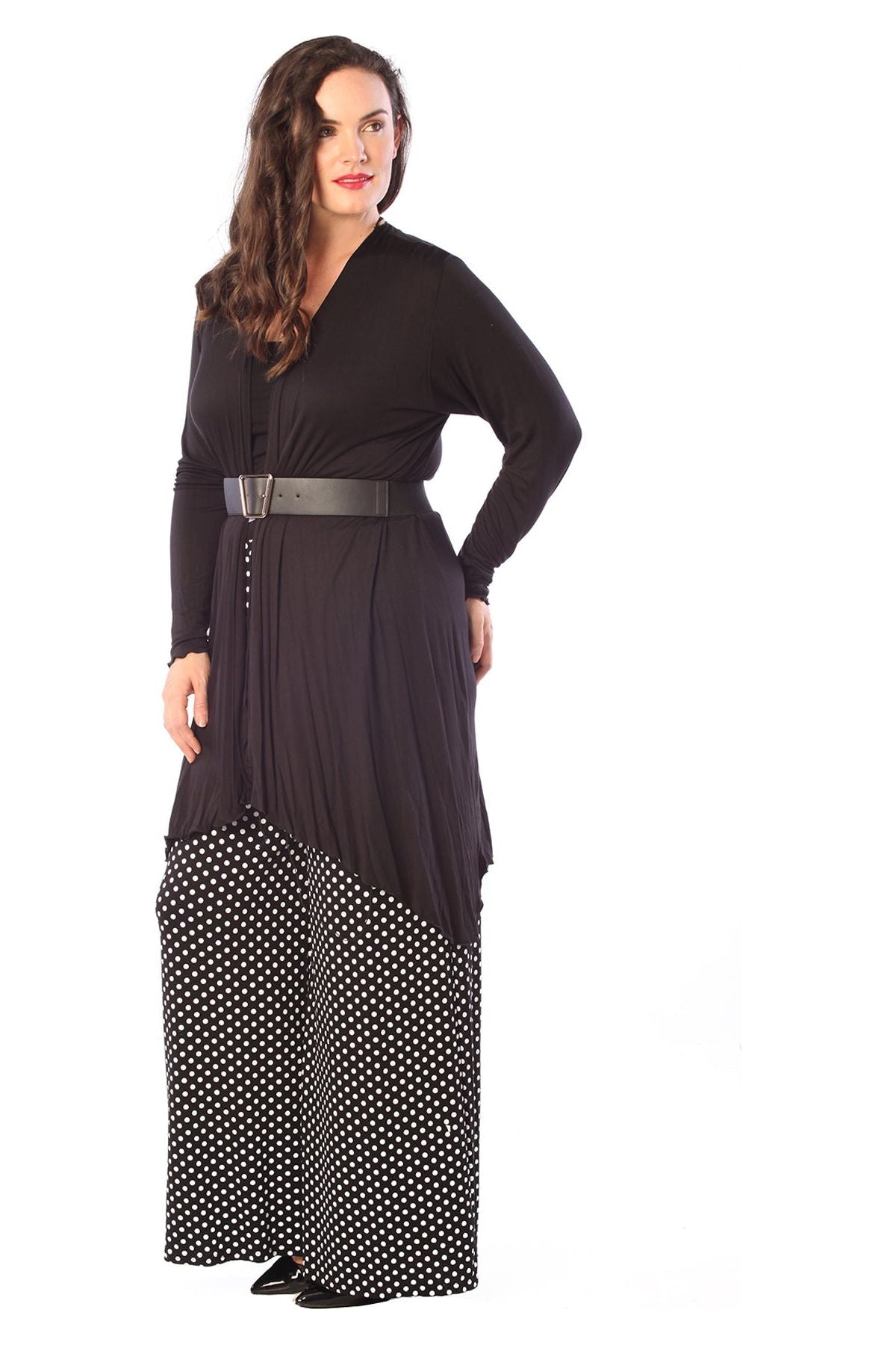 Open Front Hanky Hem Longsleeve Cardigan cardigan WearAll