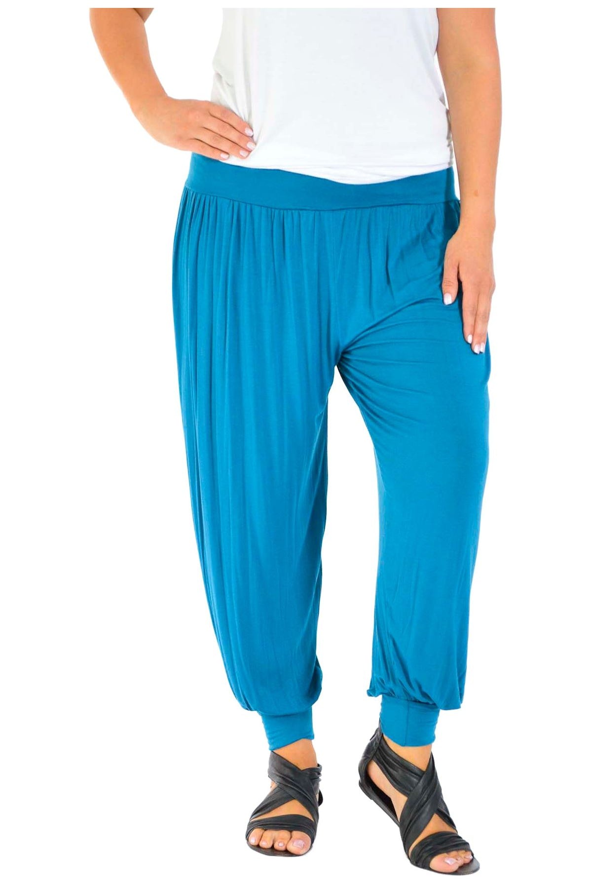Plus Size Harem Trousers Full Length Trousers WearAll